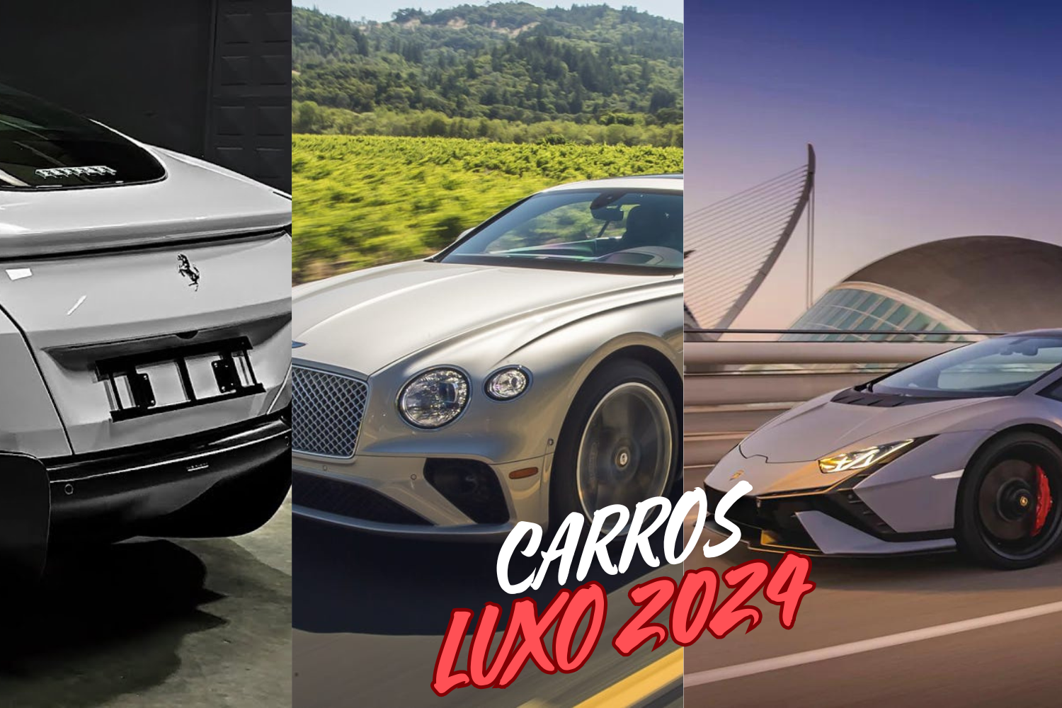 Top 10 carros de luxo de 2024: Elegância e desempenho de alto nível