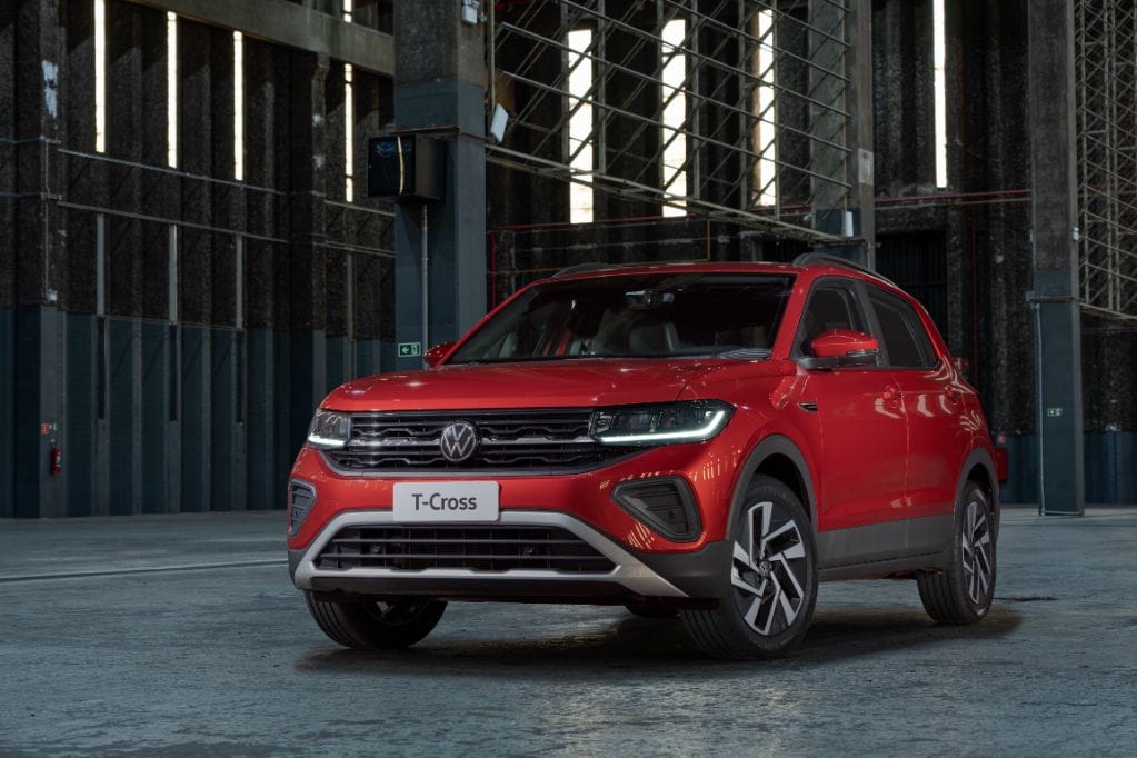 Volkswagen T-Cross, SUV mais vendido do Brasil, recebe cinco estrelas em segurança nos testes do Latin NCAP