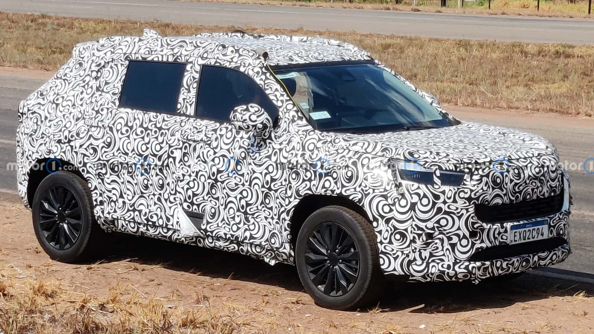 Flagra: Novo Honda WR-V 2025: Primeiras imagens revelam SUV em testes no Brasil