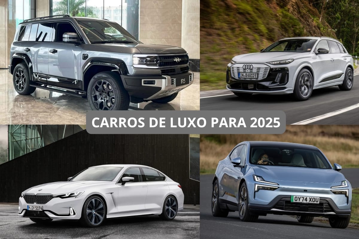 Carros de Luxo para 2025 no Brasil: Conheça os Modelos que Chegam para Revolucionar o Mercado