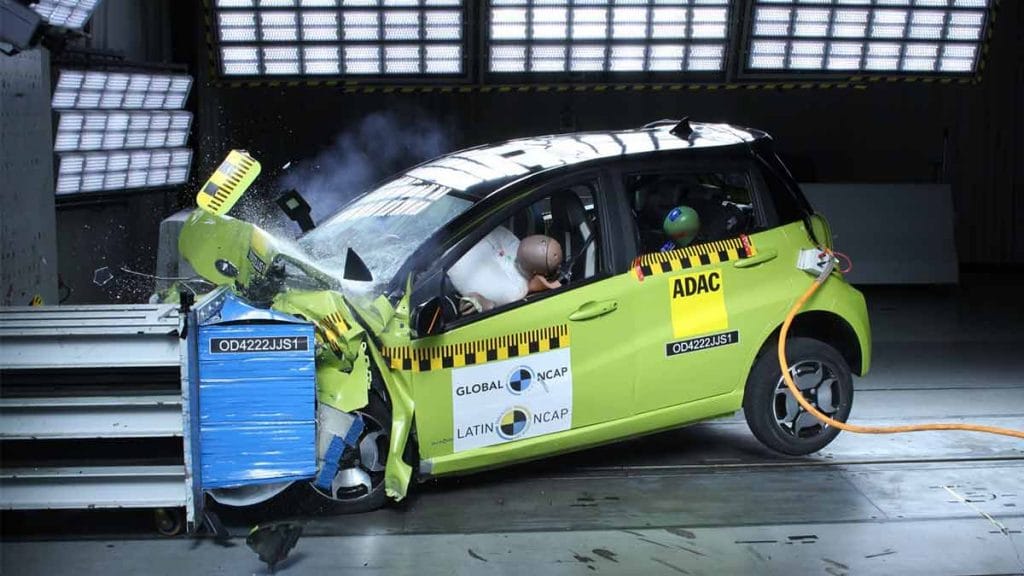 8 carros vendidos no Brasil recebem nota zero nos testes de colisão do Latin NCAP