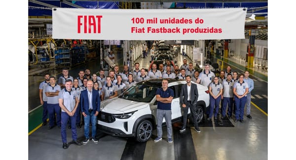 Fiat Fastback ultrapassa 100 mil unidades produzidas no Brasil