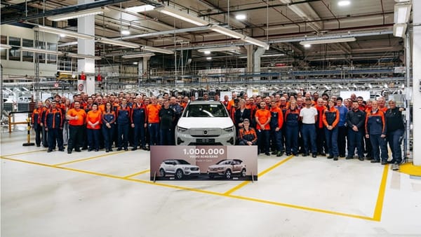 Volvo XC40 atinge marca de um milhão de unidades produzidas: um marco histórico na fábrica da Bélgica